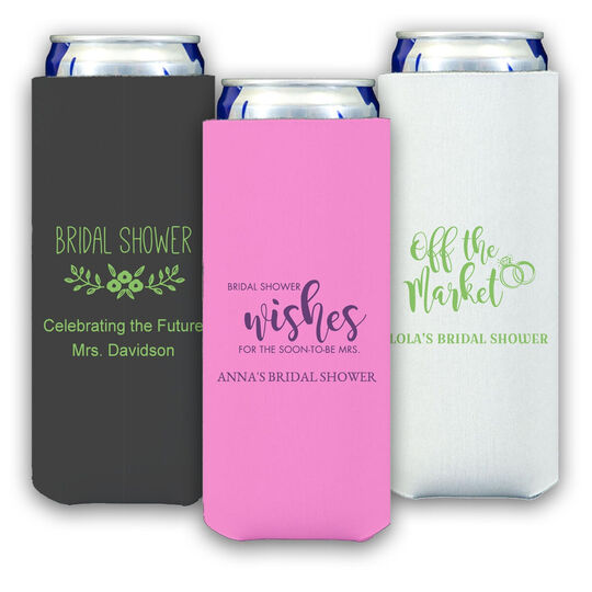 Design Your Own Bridal Shower Collapsible Slim Huggers